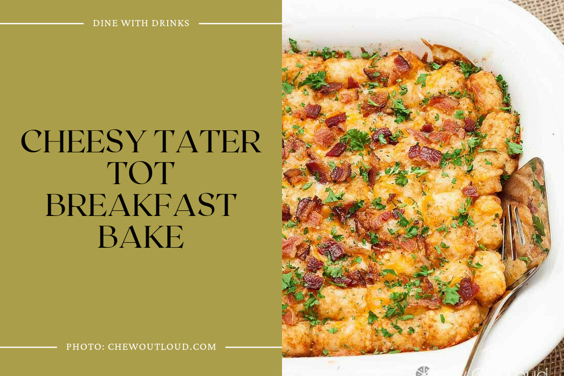 Cheesy Tater Tot Breakfast Bake
