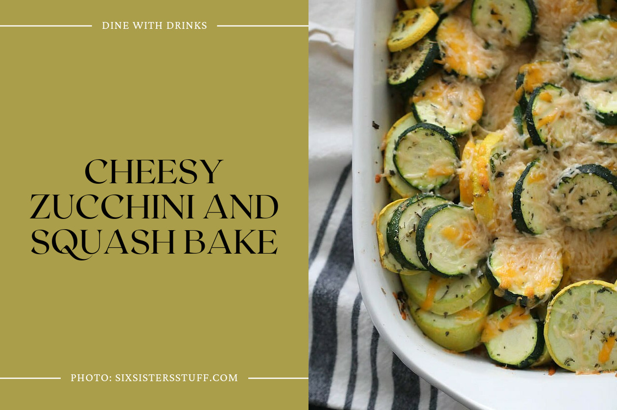 Cheesy Zucchini And Squash Bake
