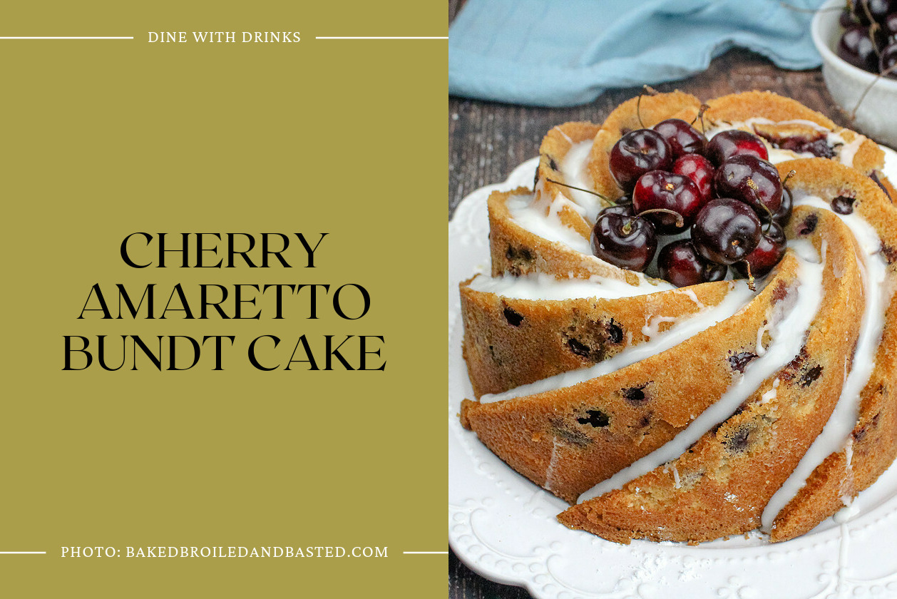 Cherry Amaretto Bundt Cake