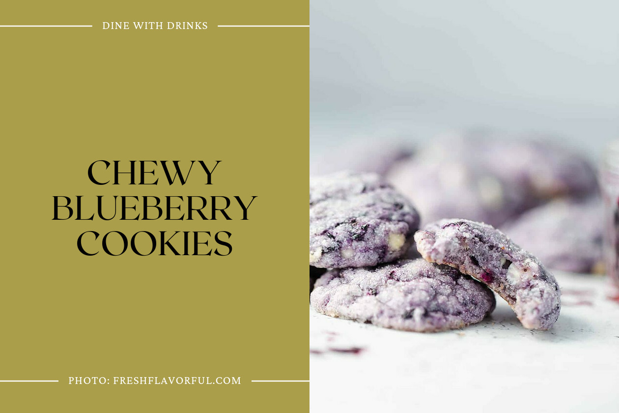 Chewy Blueberry Cookies