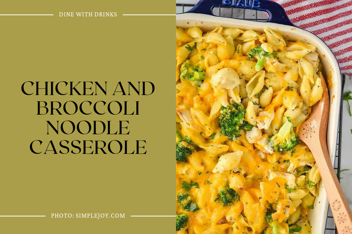 Chicken And Broccoli Noodle Casserole