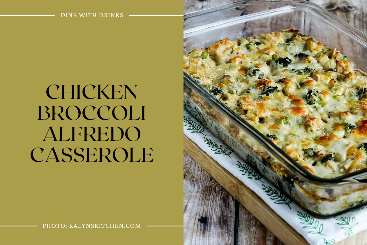 Chicken Broccoli Alfredo Casserole
