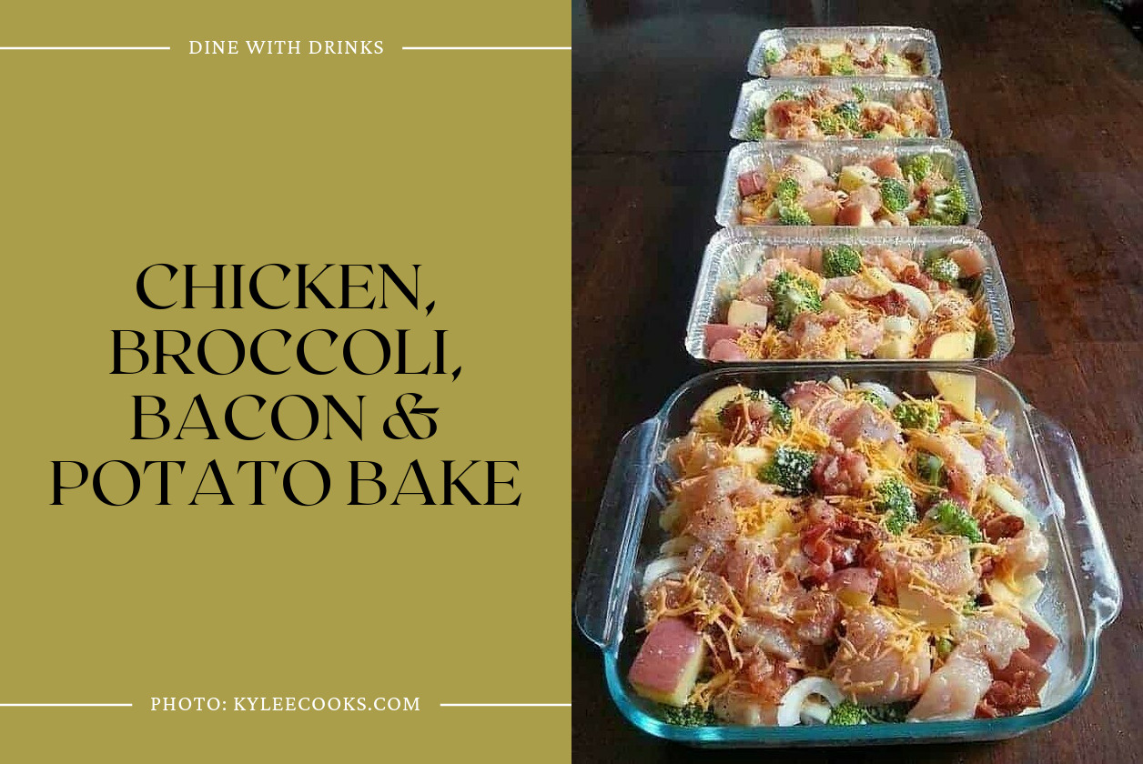 Chicken, Broccoli, Bacon & Potato Bake