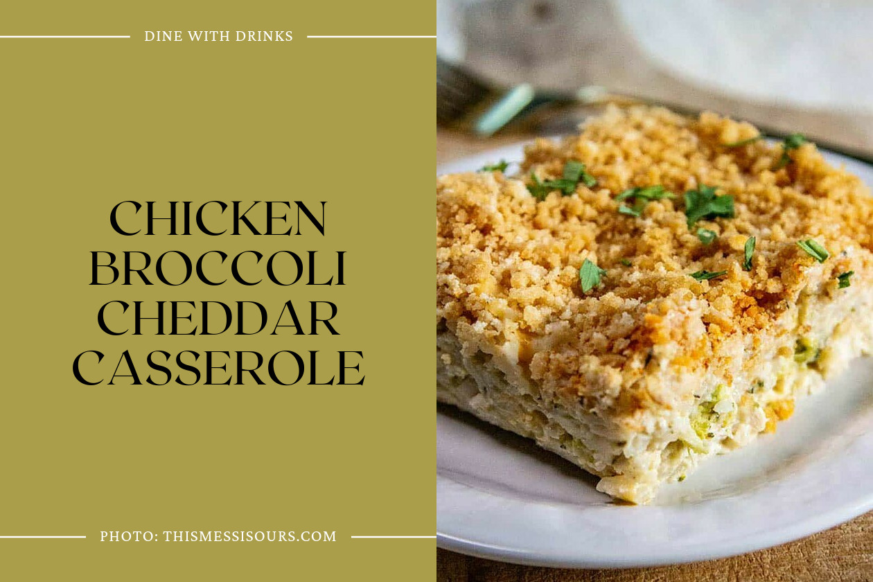 Chicken Broccoli Cheddar Casserole