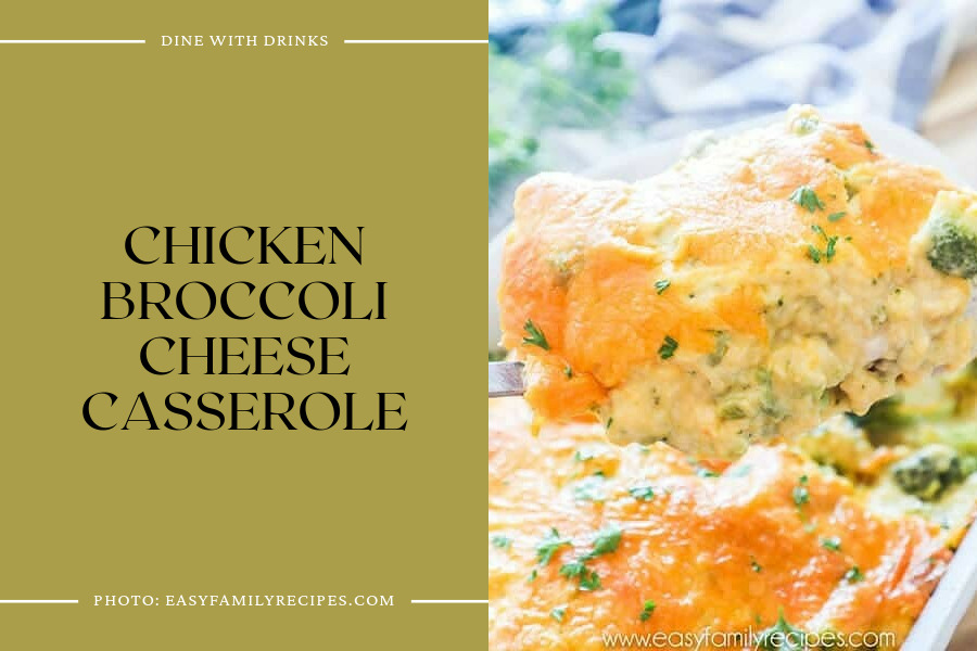 Chicken Broccoli Cheese Casserole