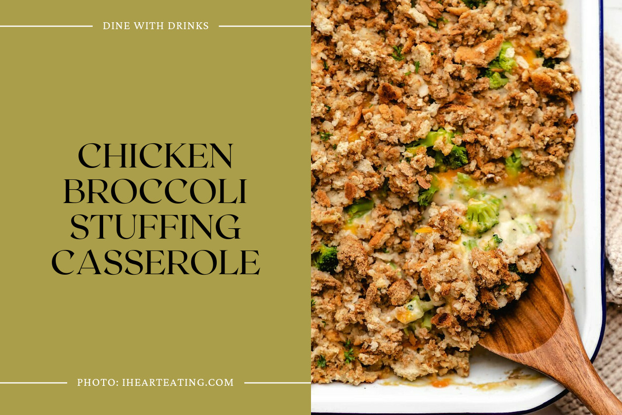 Chicken Broccoli Stuffing Casserole