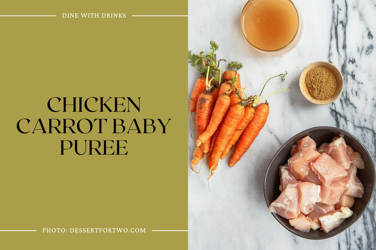 Chicken Carrot Baby Puree