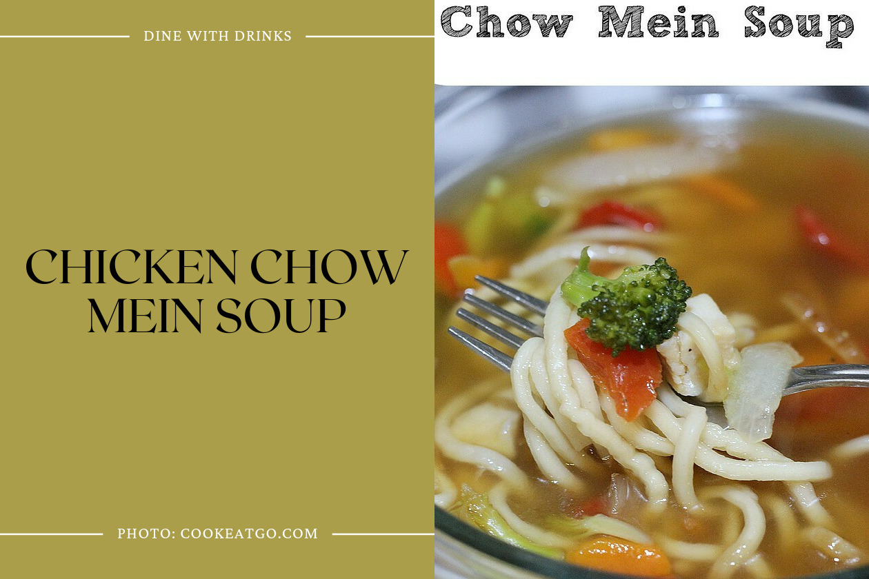 Chicken Chow Mein Soup