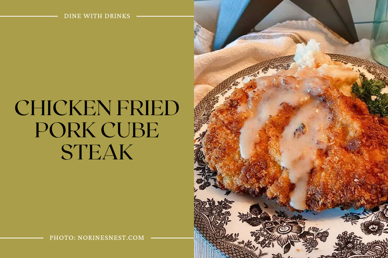 Chicken Fried Pork Cube Steak