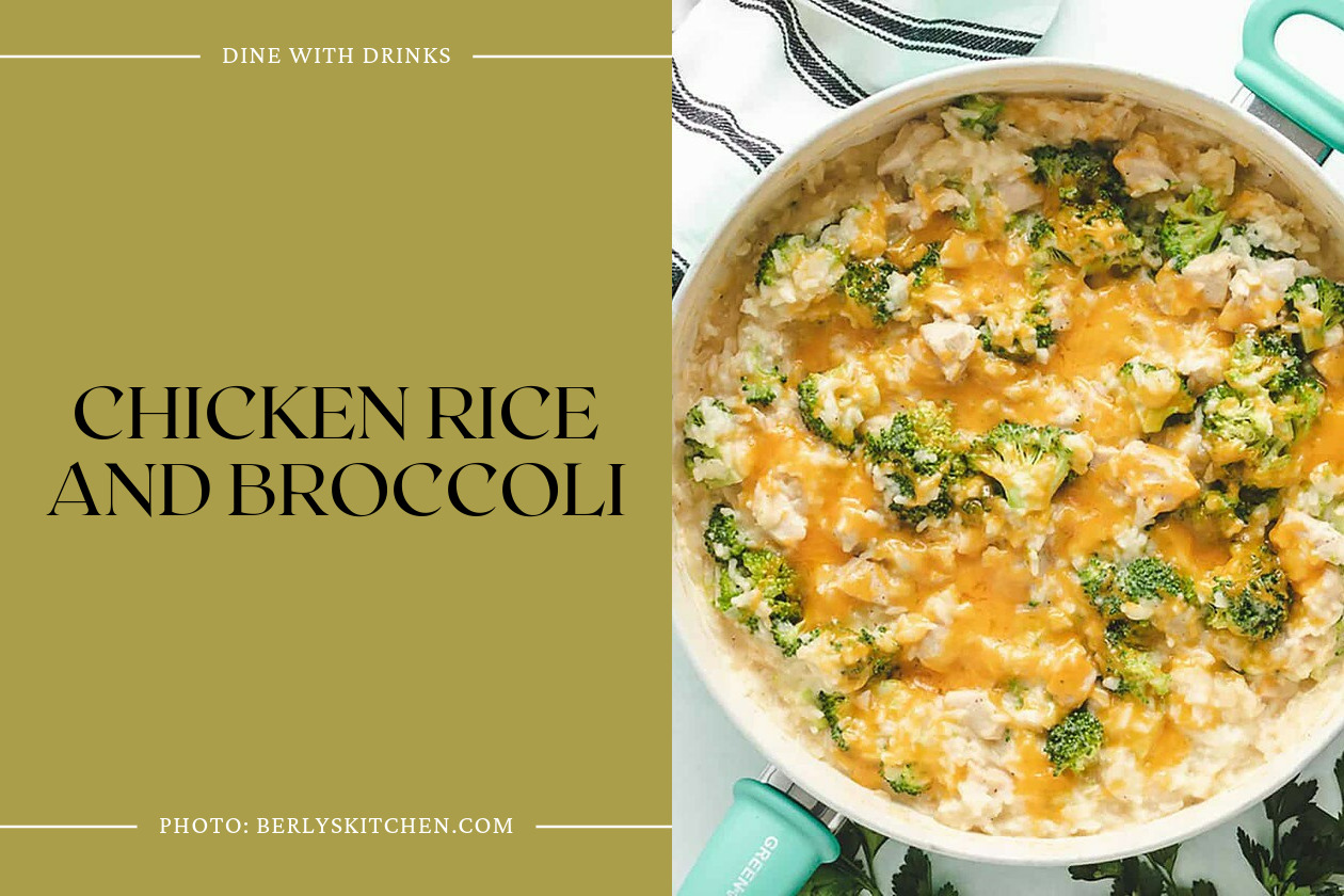 Chicken Rice And Broccoli