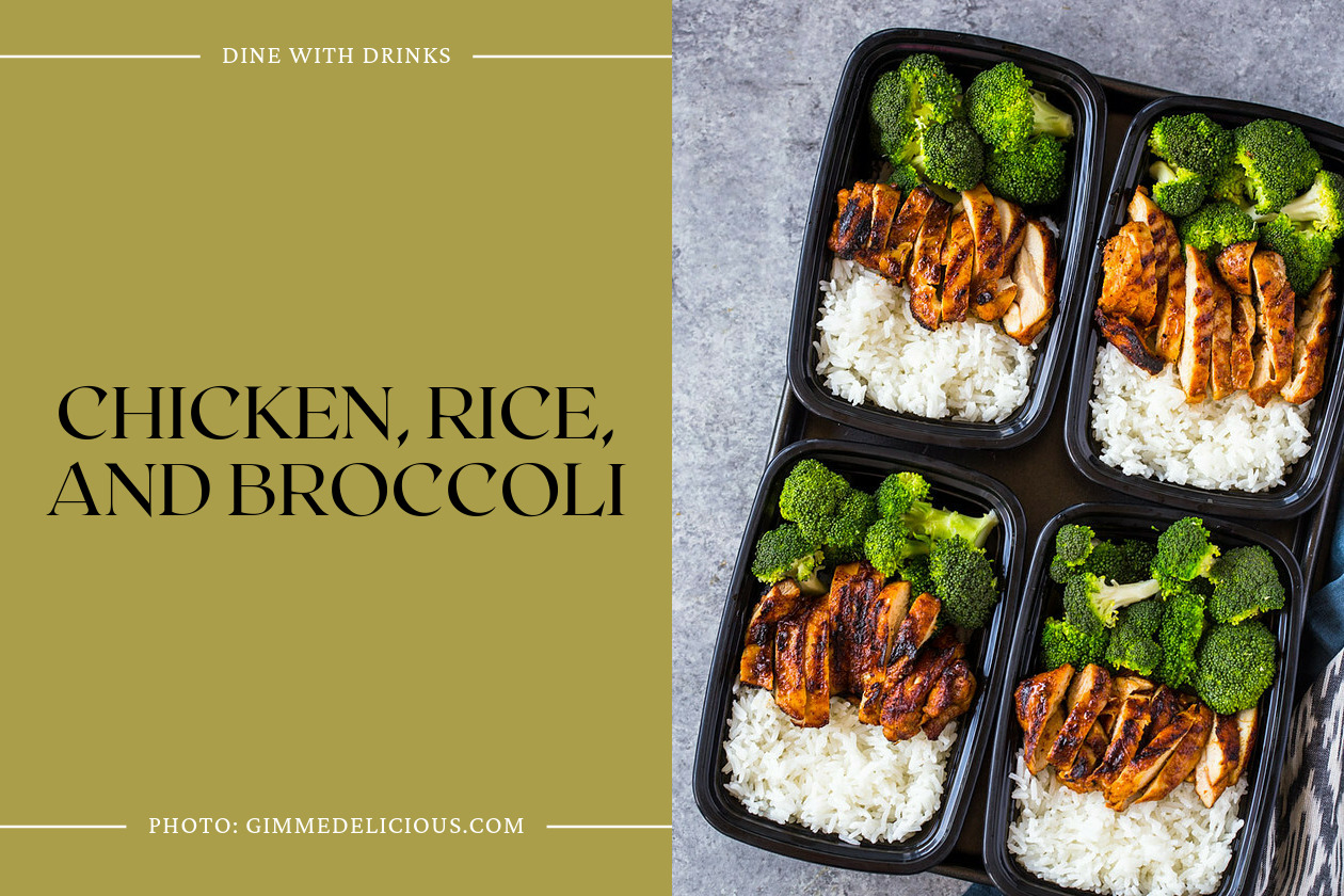 Chicken, Rice, And Broccoli