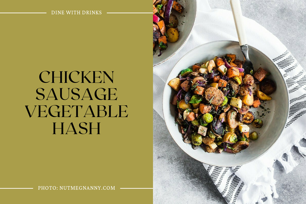 Chicken Sausage Vegetable Hash