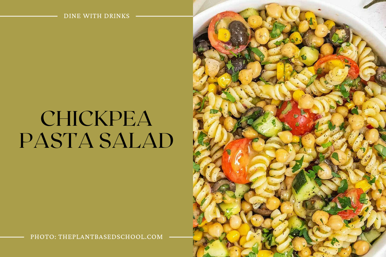 Chickpea Pasta Salad
