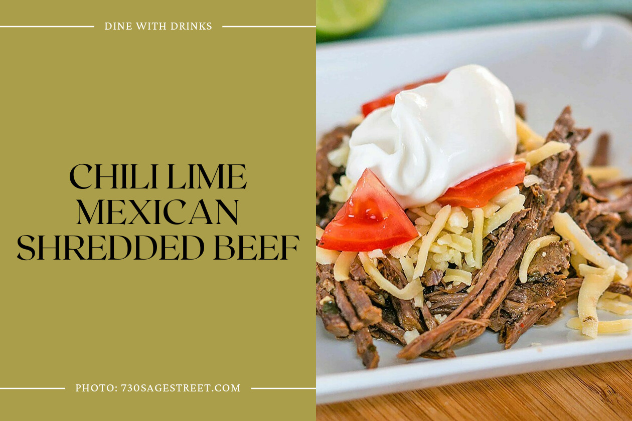 Chili Lime Mexican Shredded Beef