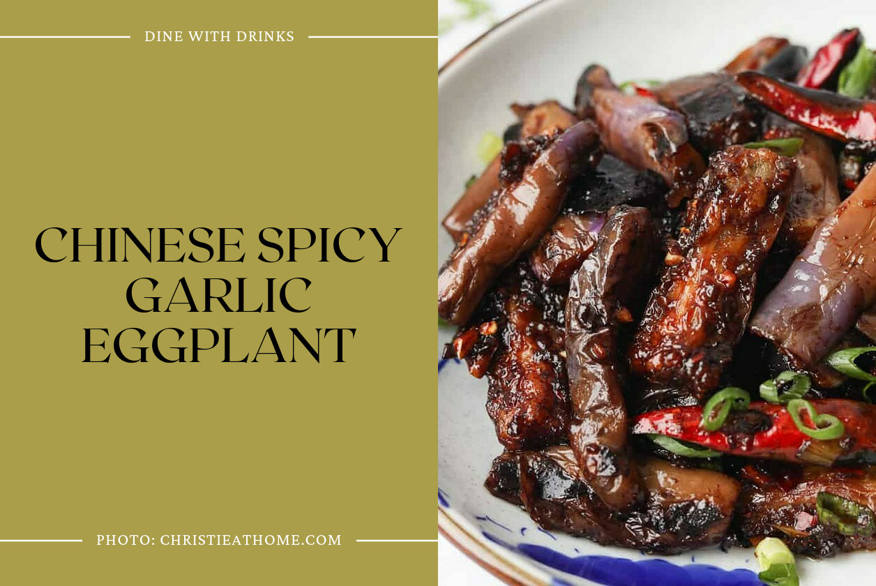 Chinese Spicy Garlic Eggplant
