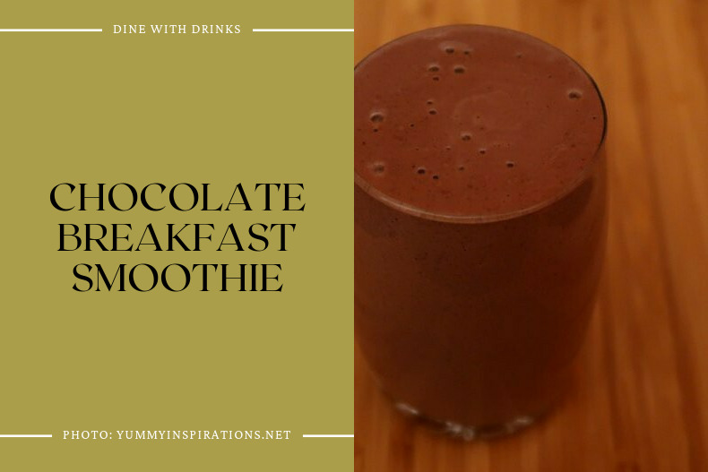 Chocolate Breakfast Smoothie