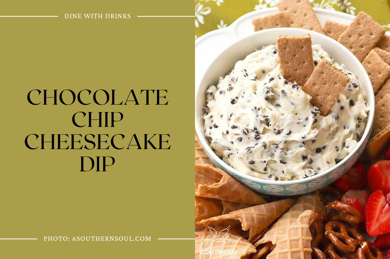 Chocolate Chip Cheesecake Dip