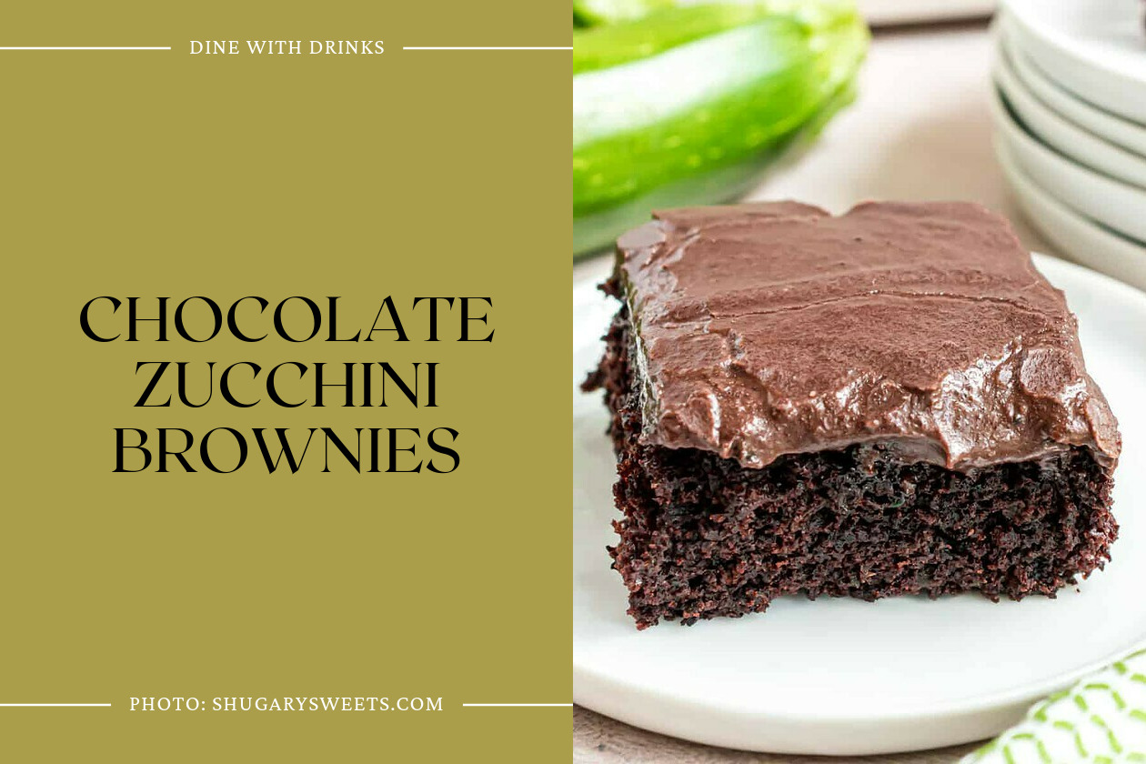 Chocolate Zucchini Brownies