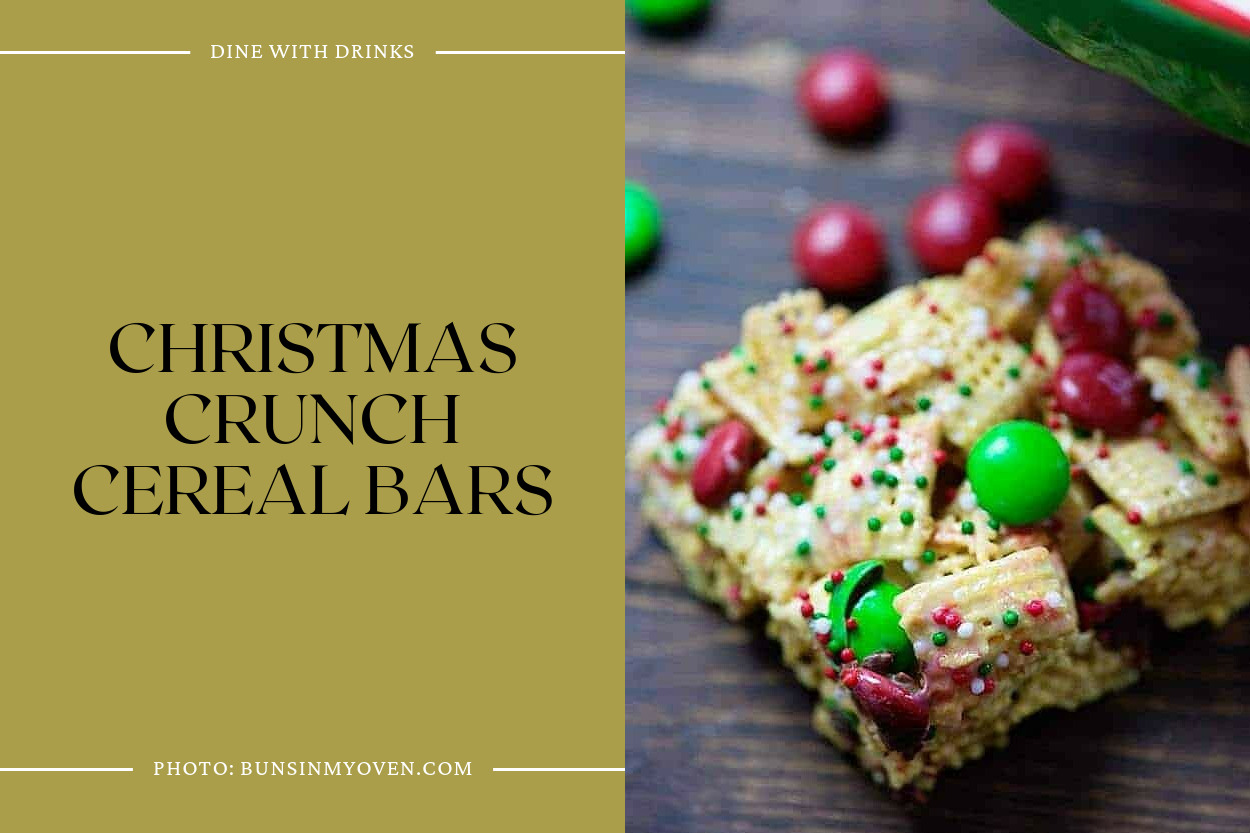 Christmas Crunch Cereal Bars