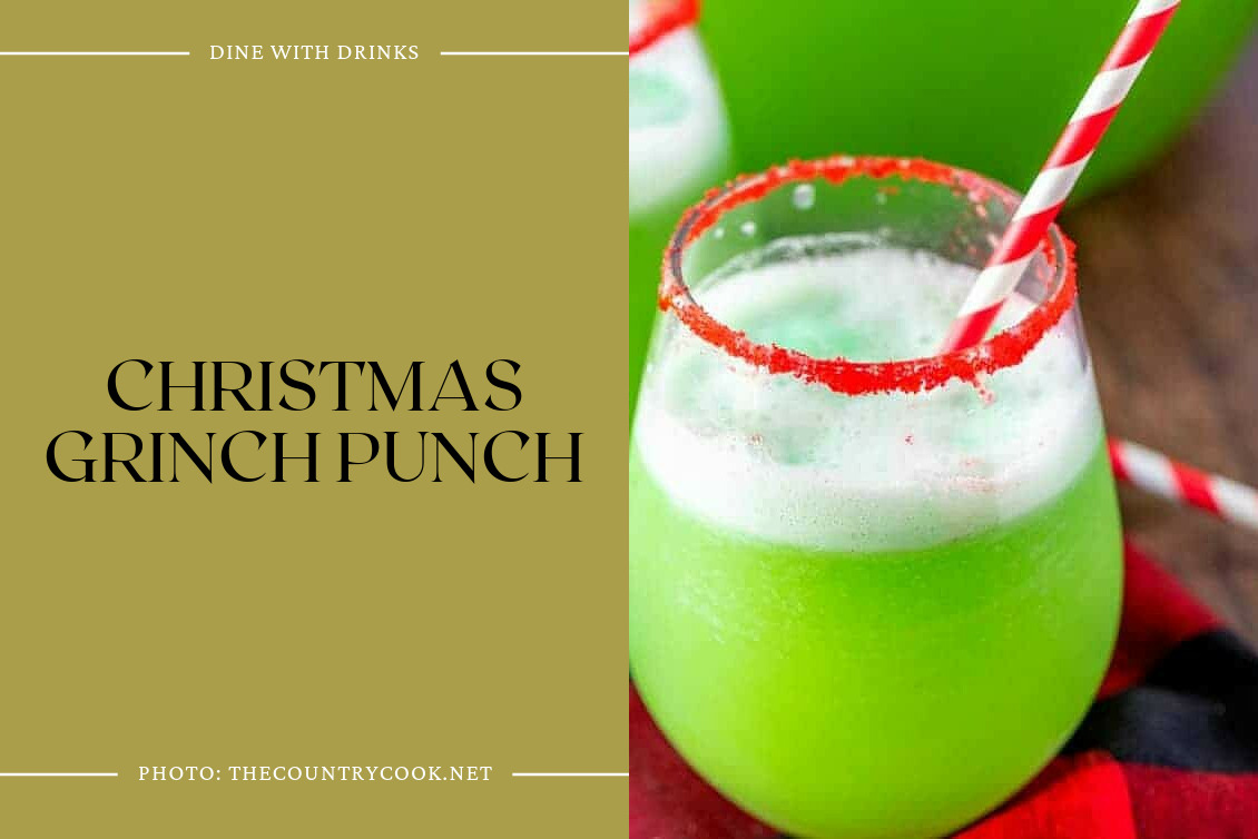 Christmas Grinch Punch