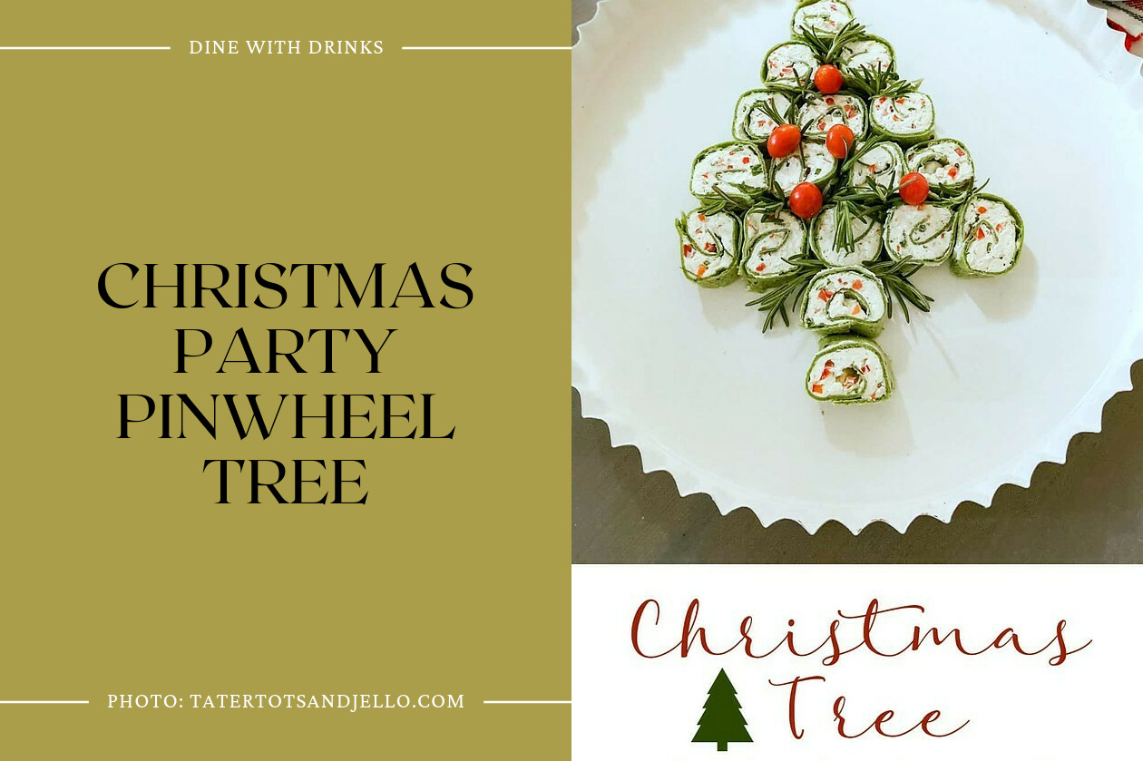Christmas Party Pinwheel Tree