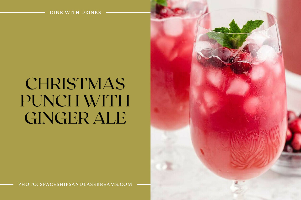 Christmas Punch With Ginger Ale