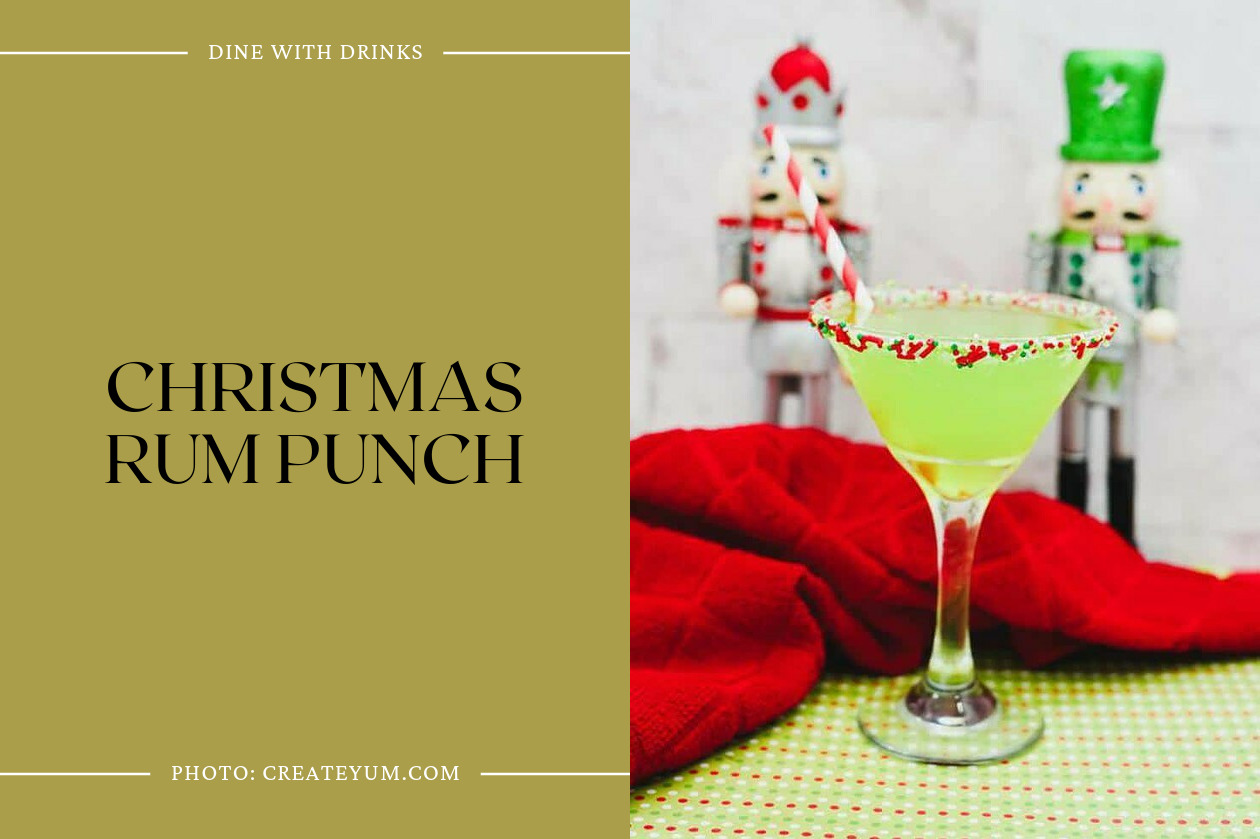 Christmas Rum Punch