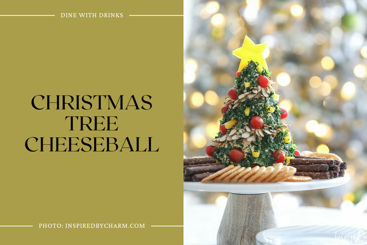 Christmas Tree Cheeseball