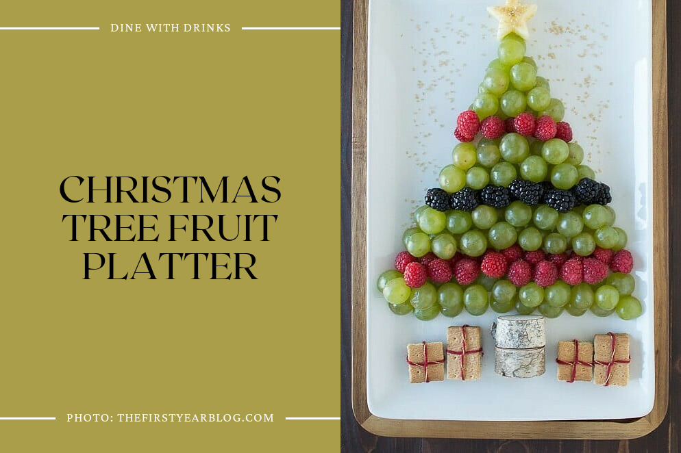 Christmas Tree Fruit Platter