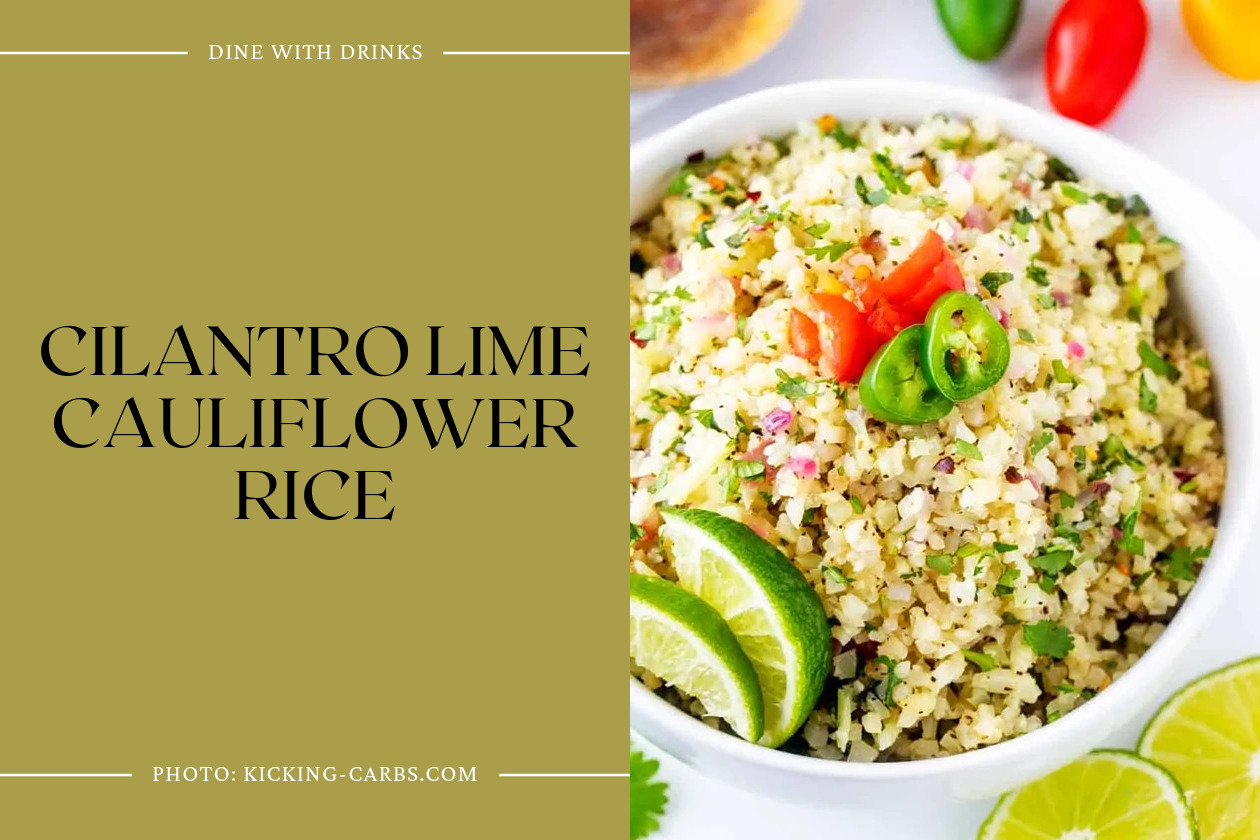 Cilantro Lime Cauliflower Rice