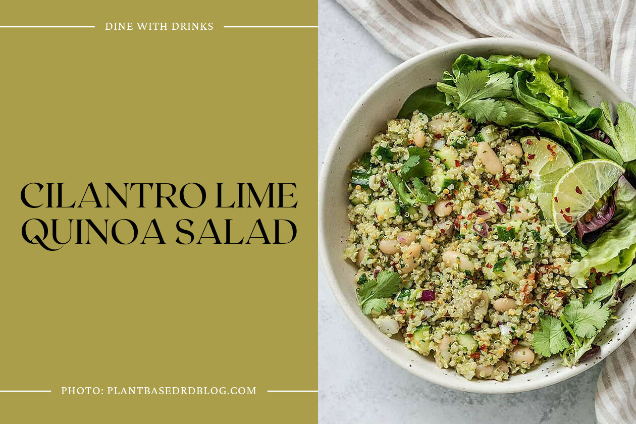 Cilantro Lime Quinoa Salad