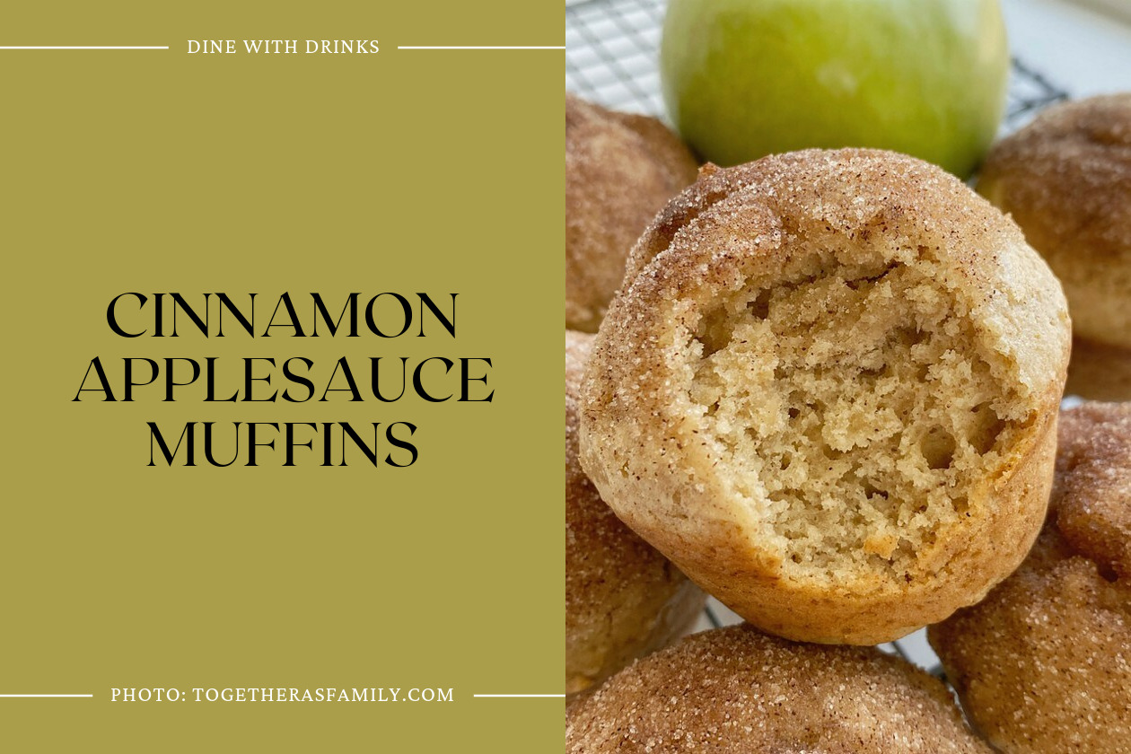 Cinnamon Applesauce Muffins