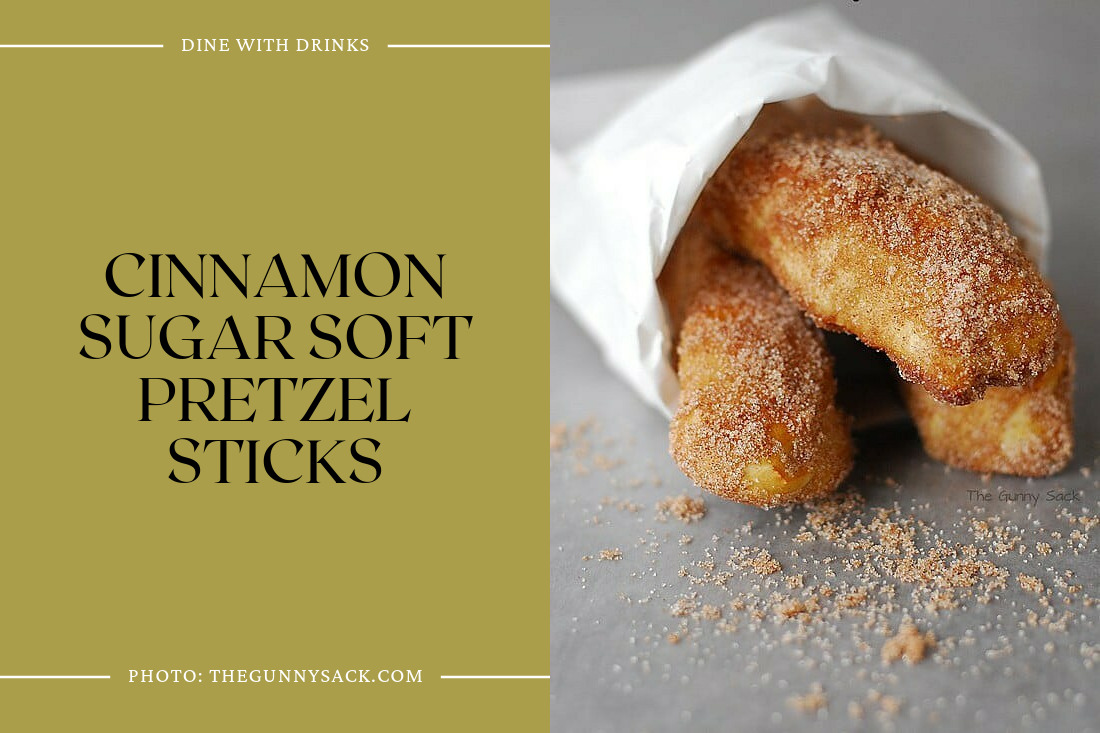 Cinnamon Sugar Soft Pretzel Sticks