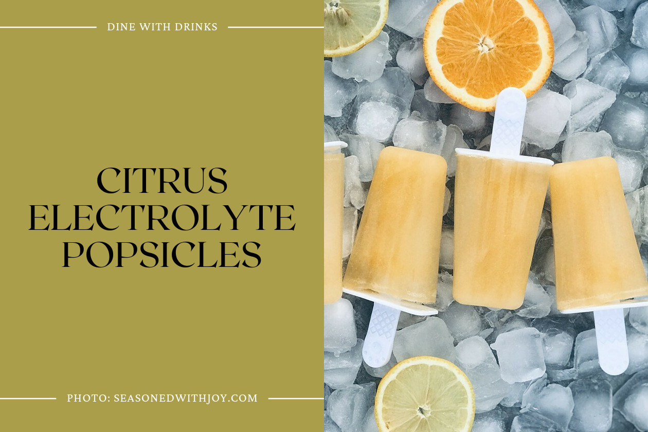 Citrus Electrolyte Popsicles
