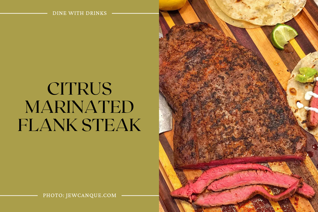 Citrus Marinated Flank Steak