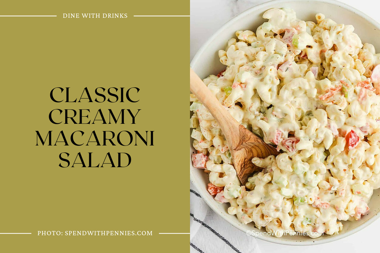 Classic Creamy Macaroni Salad