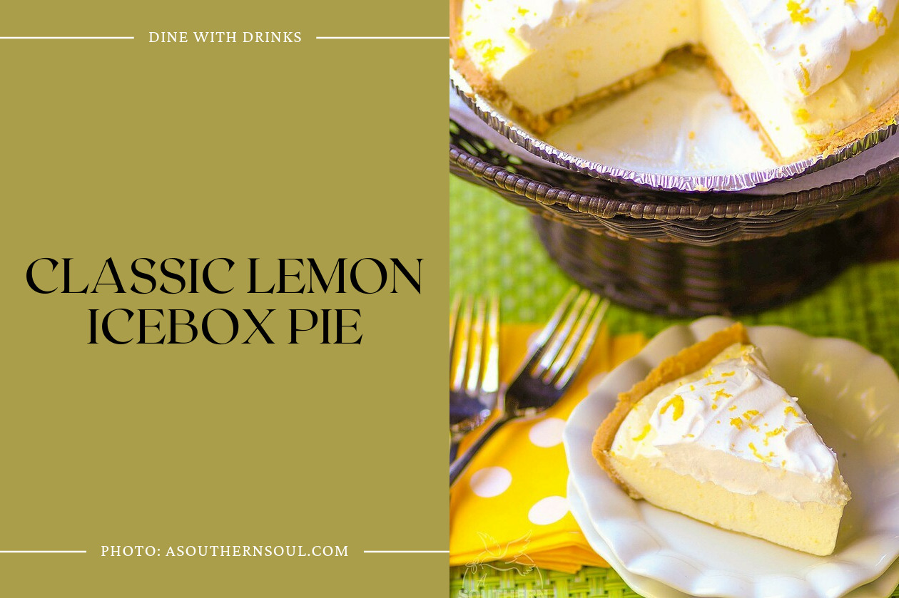 Classic Lemon Icebox Pie