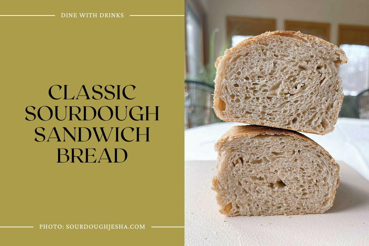 Classic Sourdough Sandwich Bread