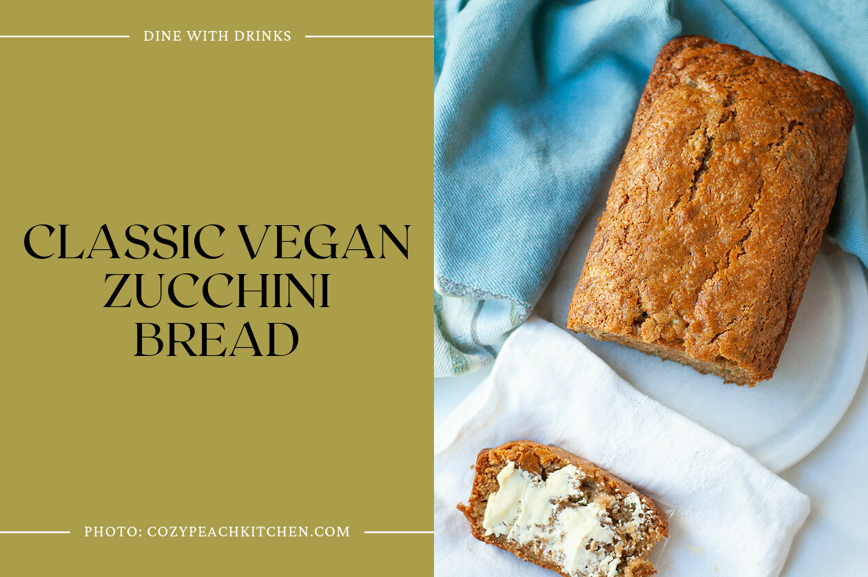 Classic Vegan Zucchini Bread