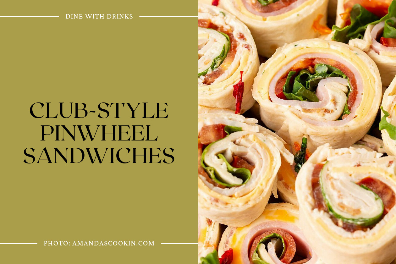 Club-Style Pinwheel Sandwiches