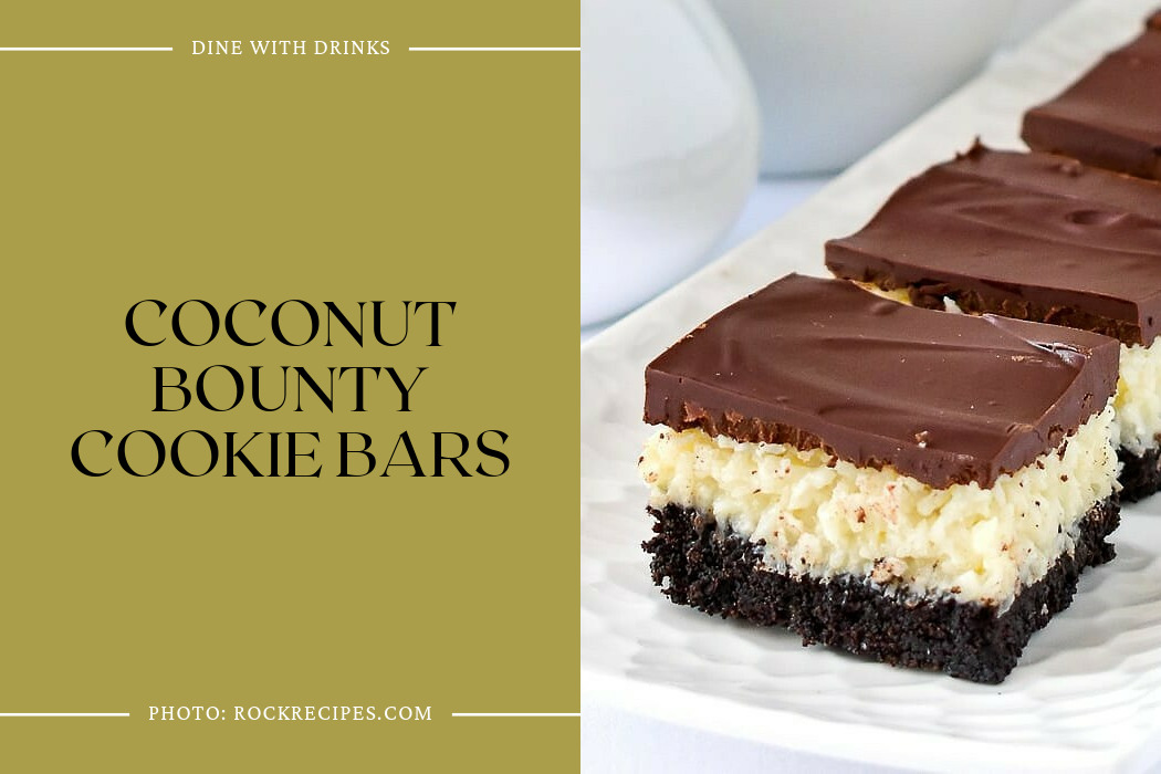 Coconut Bounty Cookie Bars