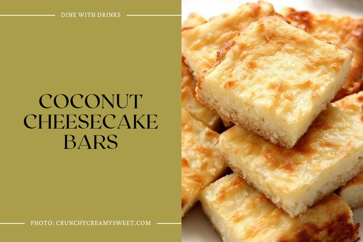 Coconut Cheesecake Bars