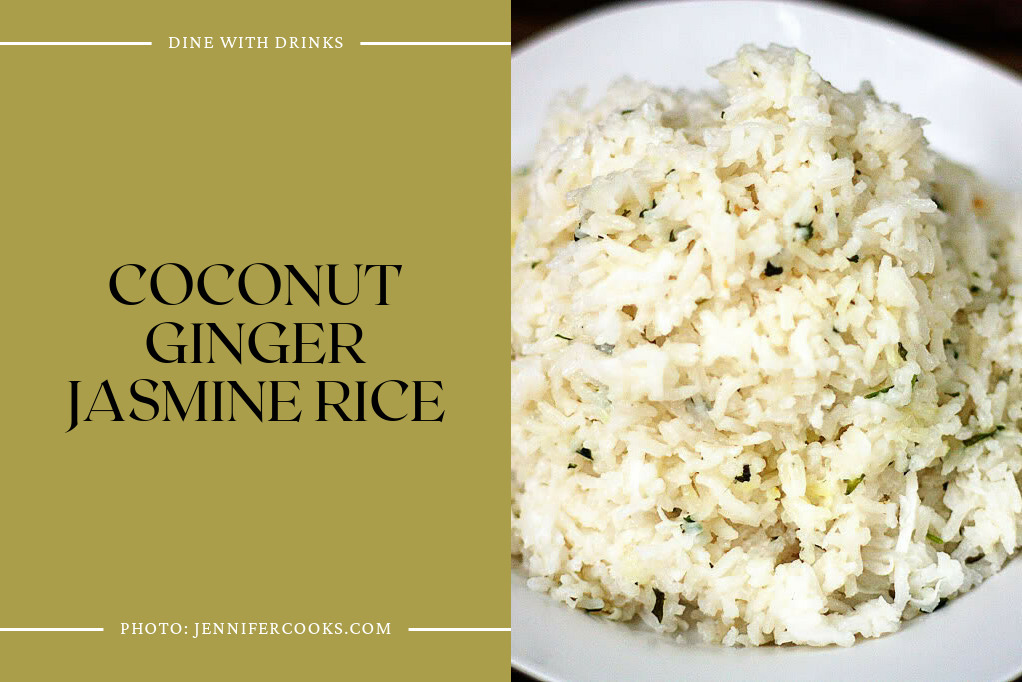 Coconut Ginger Jasmine Rice