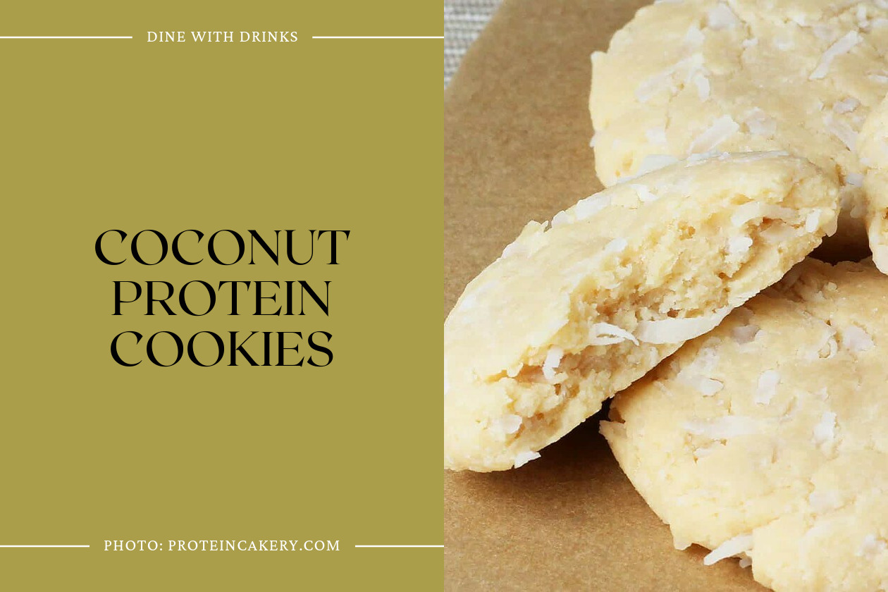 Coconut Protein Cookies