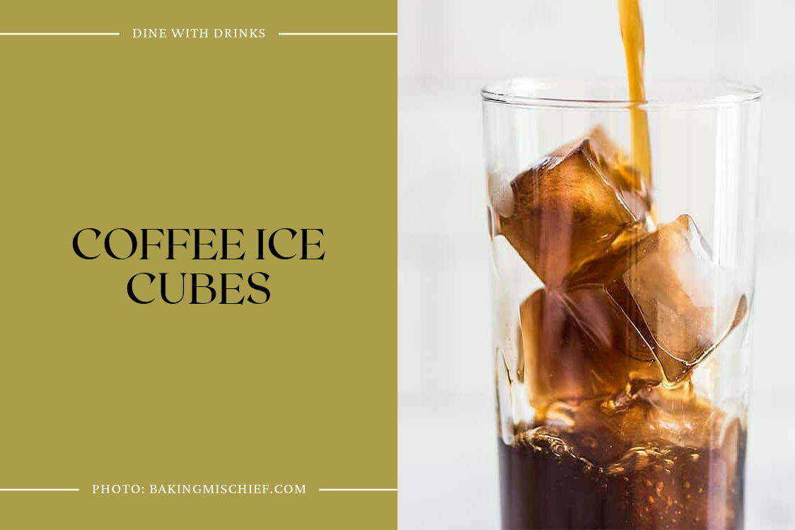 Coffee Ice Cubes