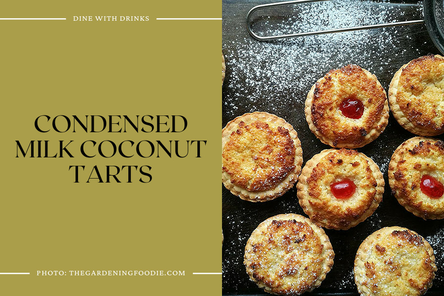 Condensed Milk Coconut Tarts