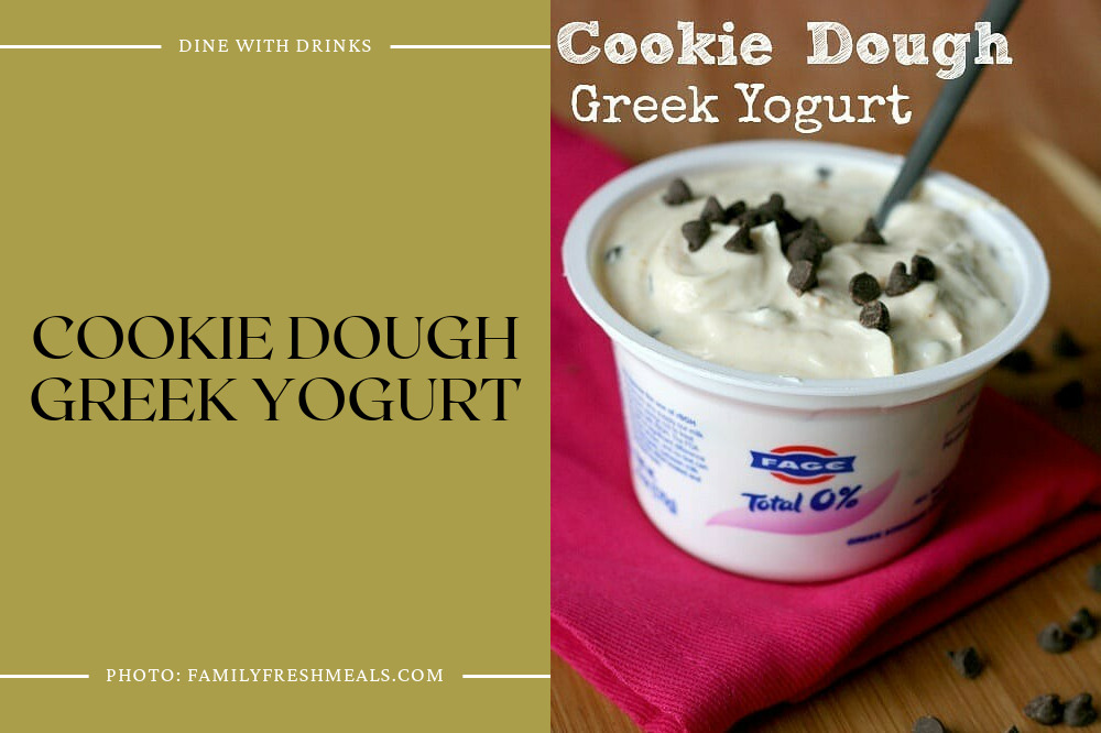 Cookie Dough Greek Yogurt