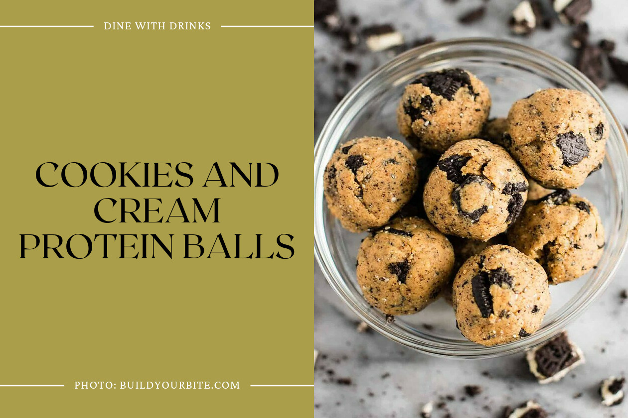 Cookies And Cream Protein Balls