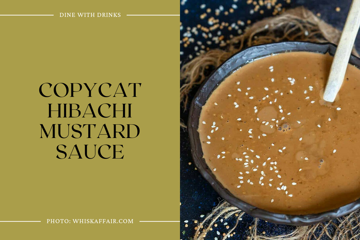 Copycat Hibachi Mustard Sauce