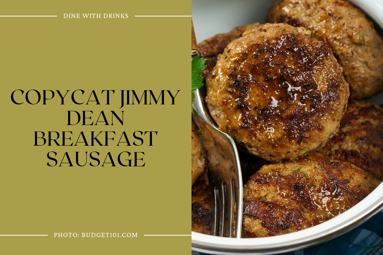 Copycat Jimmy Dean Breakfast Sausage